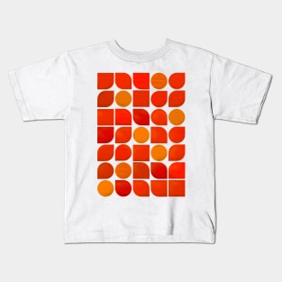 Fun Geometry - Mid-century abstract Kids T-Shirt